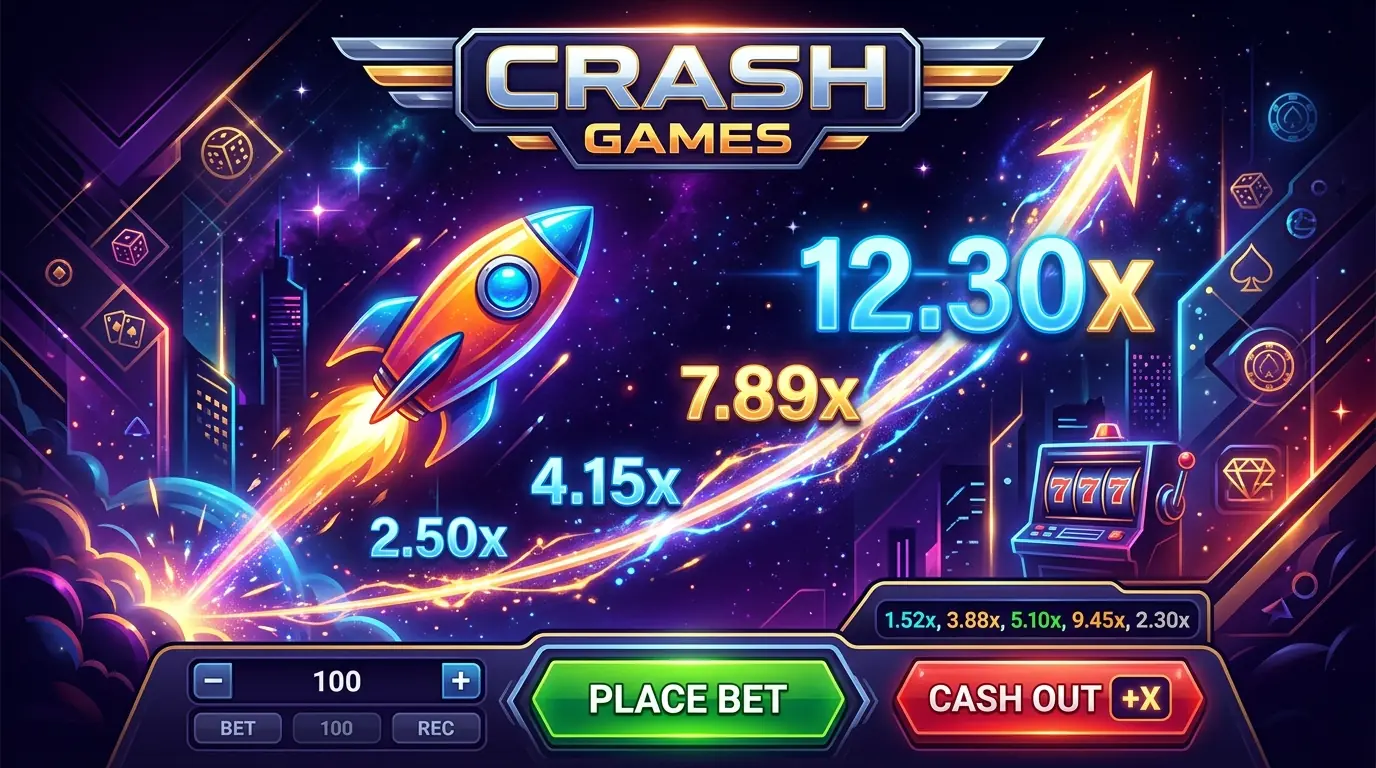 Crash Games Betitall casino